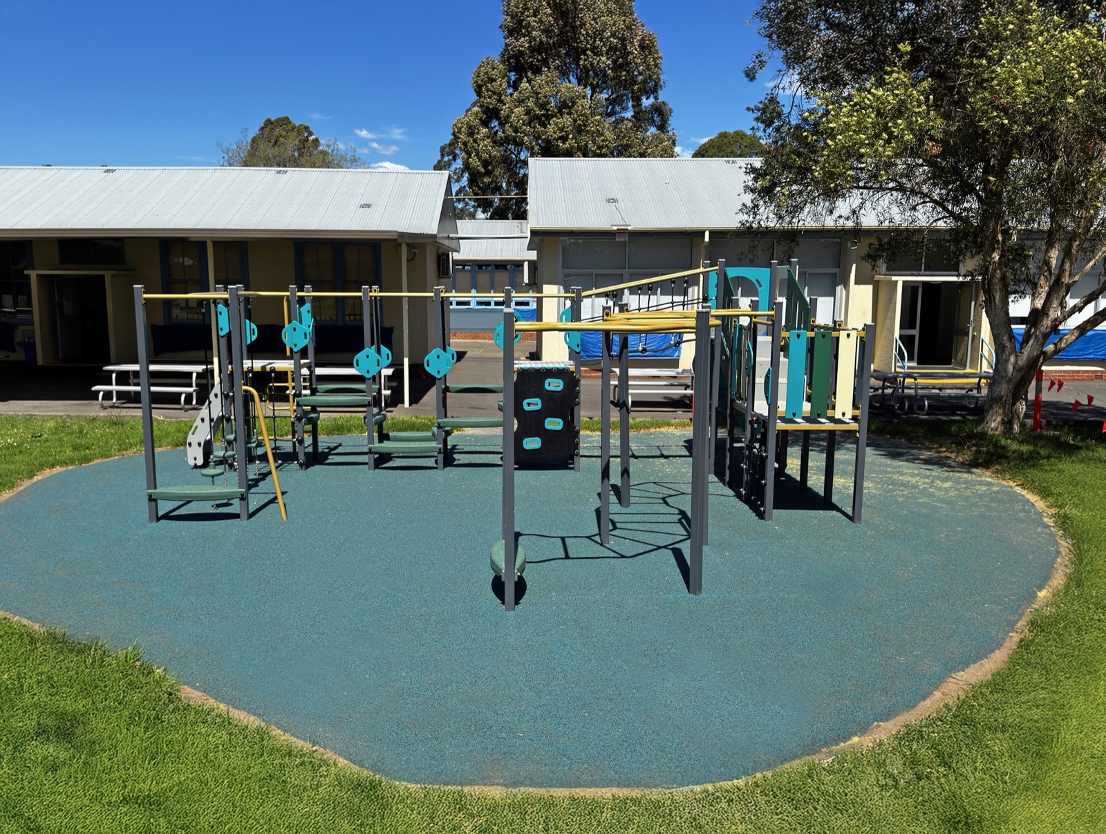 Completed school playground
